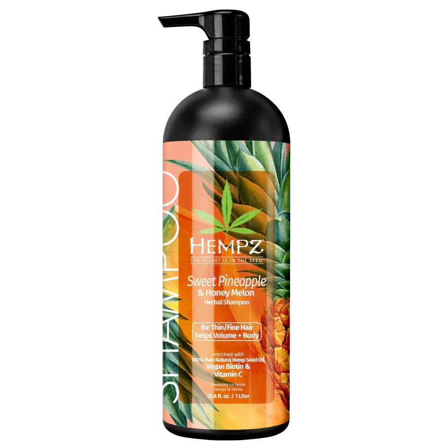 Hempz Sweet Pineapple & Honey Melon Herbal Shampoo 1000 ml - Eco-friendly - Sama Homes