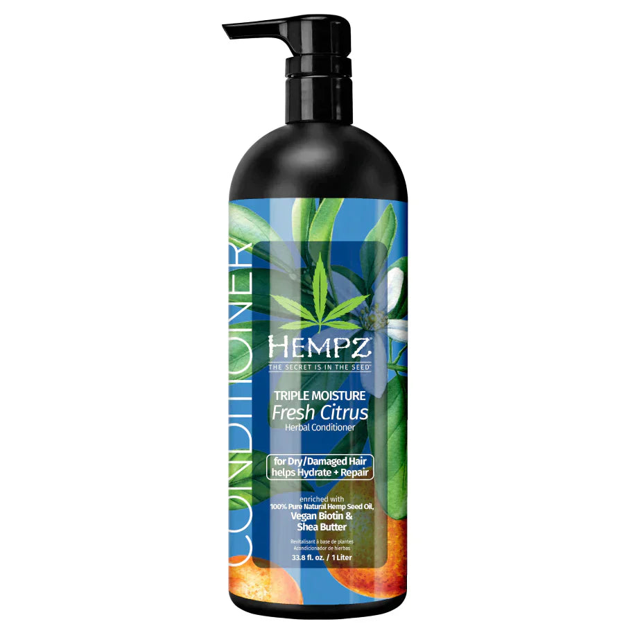 Hempz Triple Moisture Fresh Citrus Herbal Conditioner 1000 ml - Eco-friendly - Sama Homes
