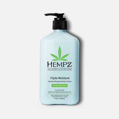 Triple Moisture Herbal Whipped Body Creme 17 OZ. by Hempz - Sustainable Living