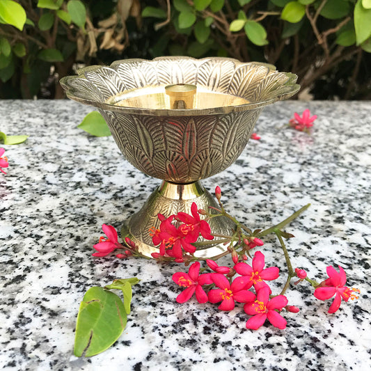 Brass Akhand Diya