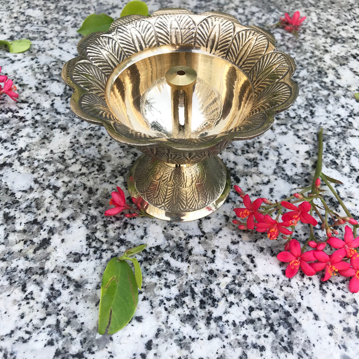 Brass Ankhand For Pooja