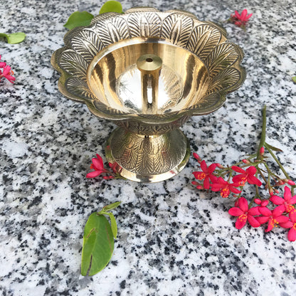 Brass Ankhand For Pooja