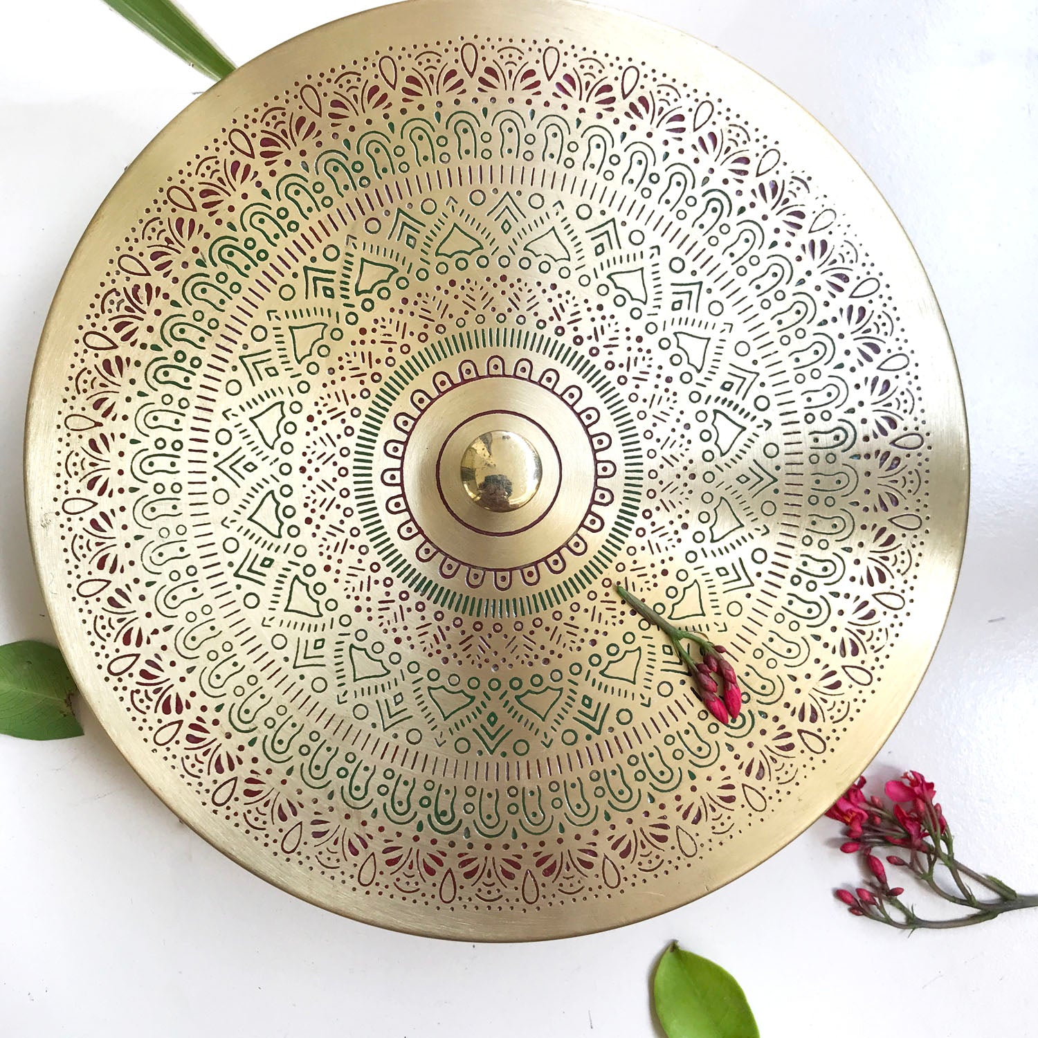 Brass Spice BoX with Mandla Deisgn - Image 2