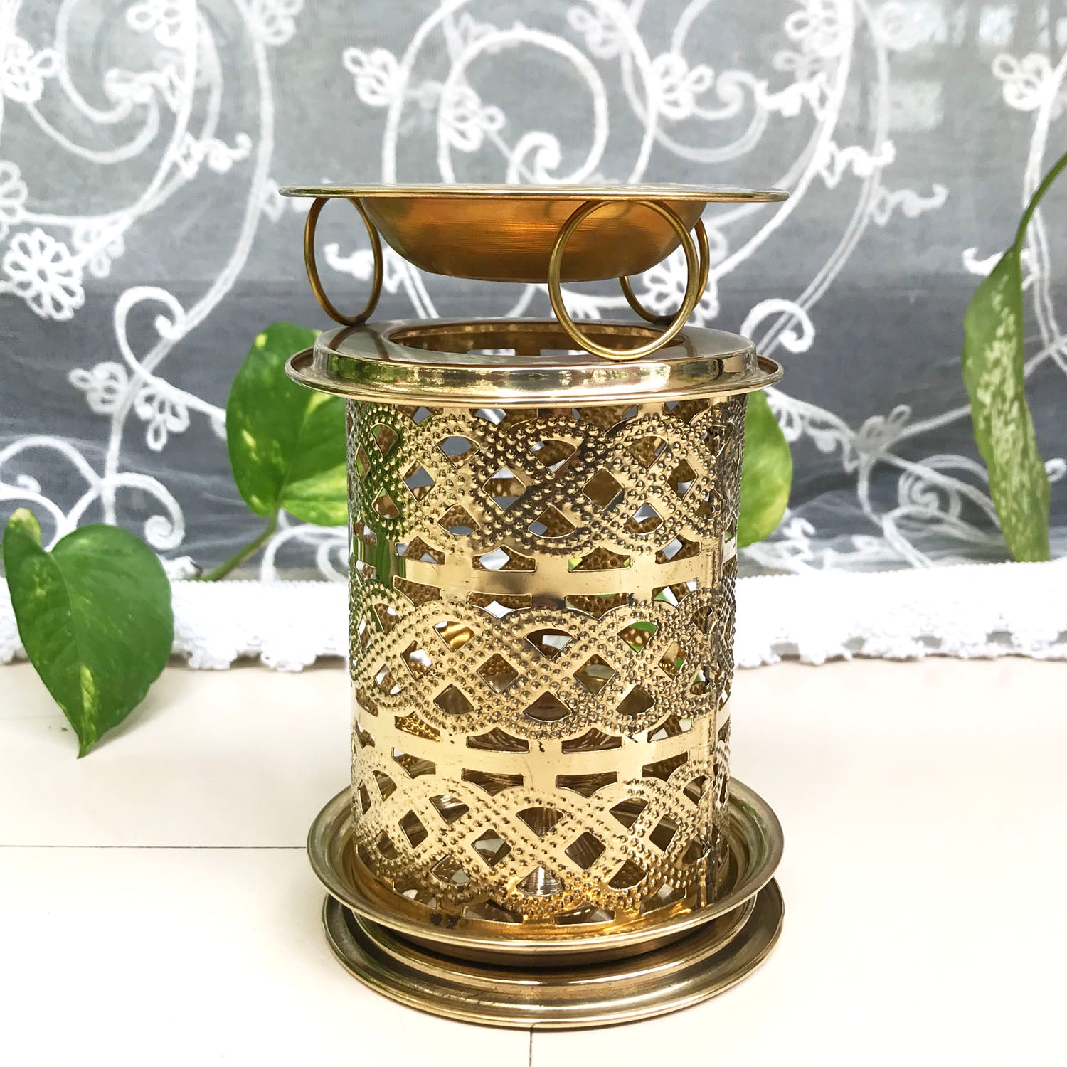 Brass Aroma Diya 