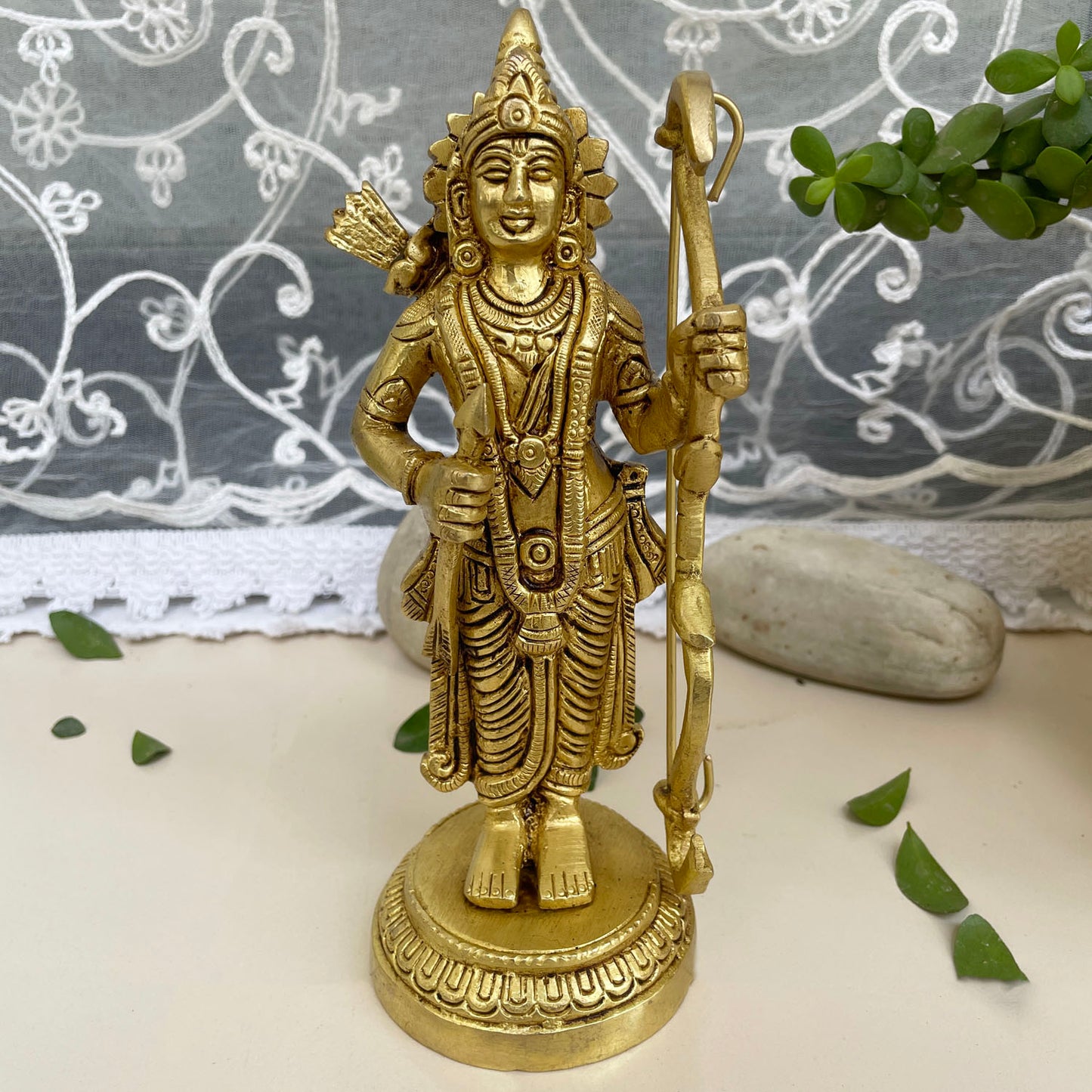 Brass Laxman Idol