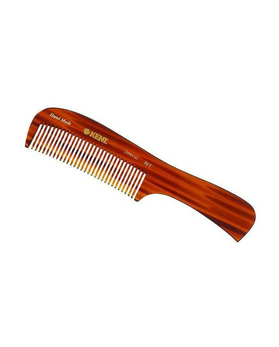 K-10T K-10T Kent Comb, Large Handled Rake Comb, Coarse (190mm/7.5in) by Kent - Hair Combs