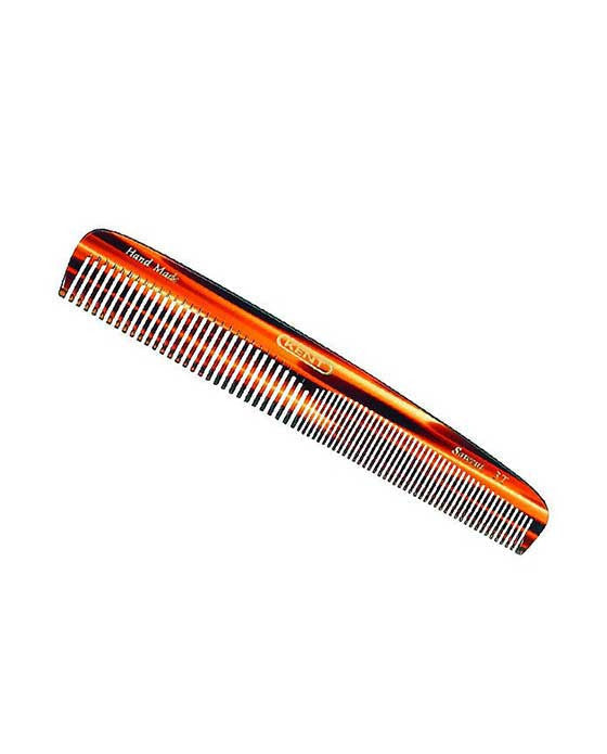 K-3T Kent Comb, Dressing Comb, Coarse/Fine (167mm/6.6in) by Kent - Hair Combs
