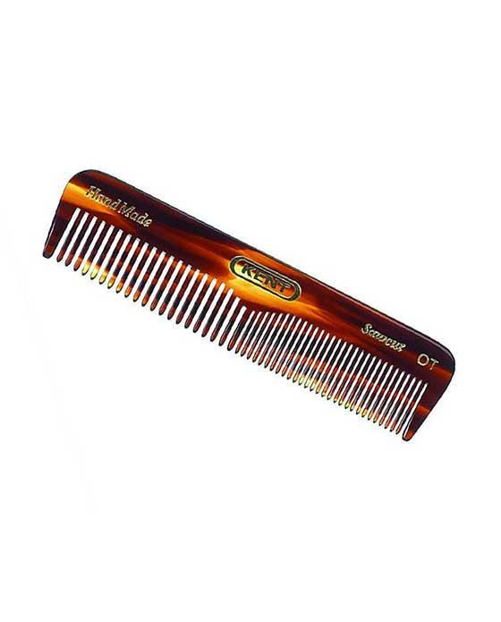 K-OT Kent Comb, Pocket Comb, Coarse/Fine (110mm/4.3in) by Kent - Hair Combs