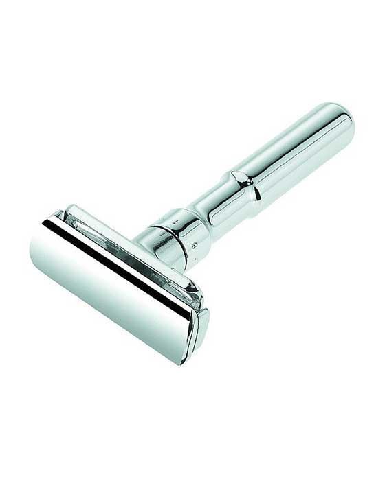 Merkur Futur Adjustable Double Edge Safety Razor With Snap Closure, Chrome by Merkur - Double Edge Safety Razors