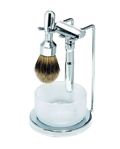 Merkur Future 4pc Double Edge Safety Razor Shaving Set, Polished by Merkur - Gift Sets & Kits (View 2)