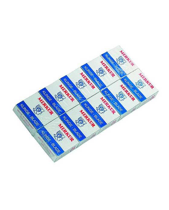 Merkur Detailing Razor Blades (100 Blades - 10 Packs of 10 Blades) - Eco-friendly - Sama Homes