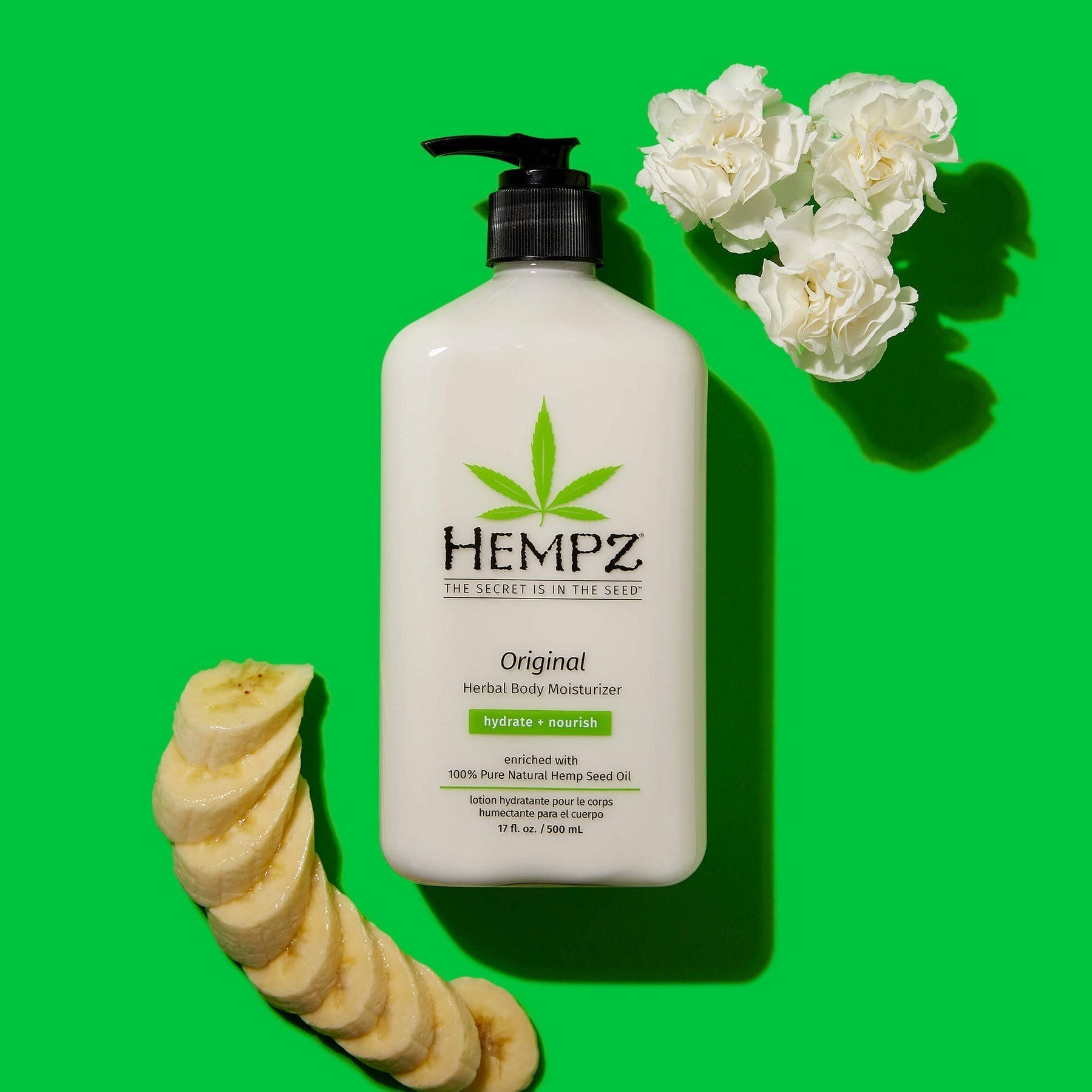 Original Herbal Body Moisturizer 17 OZ. - Image 2