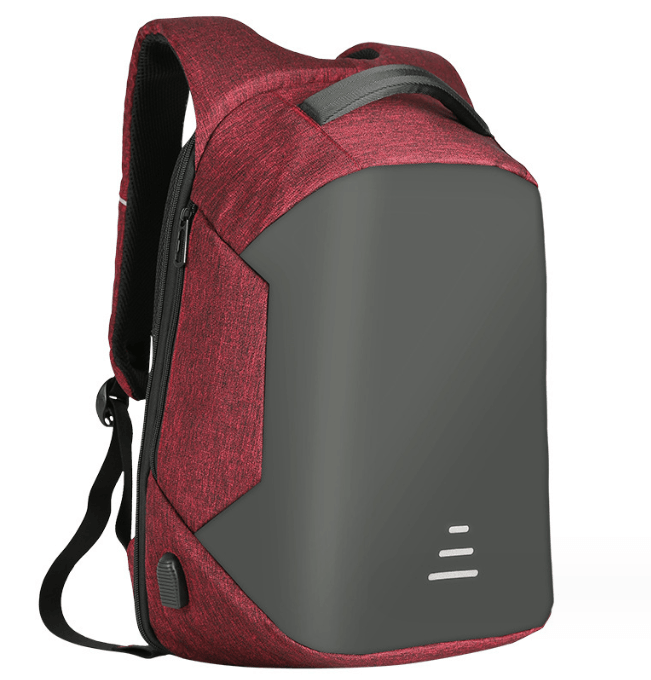Modern Laptop backpack with charging port in bag - Sama Homes - Image 3