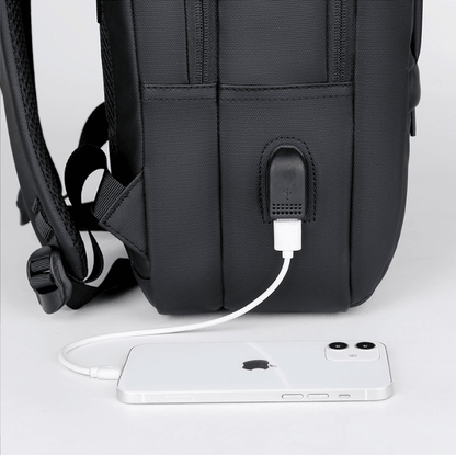 Laptop Backpack waterproof with charging port in bag - Sama Homes