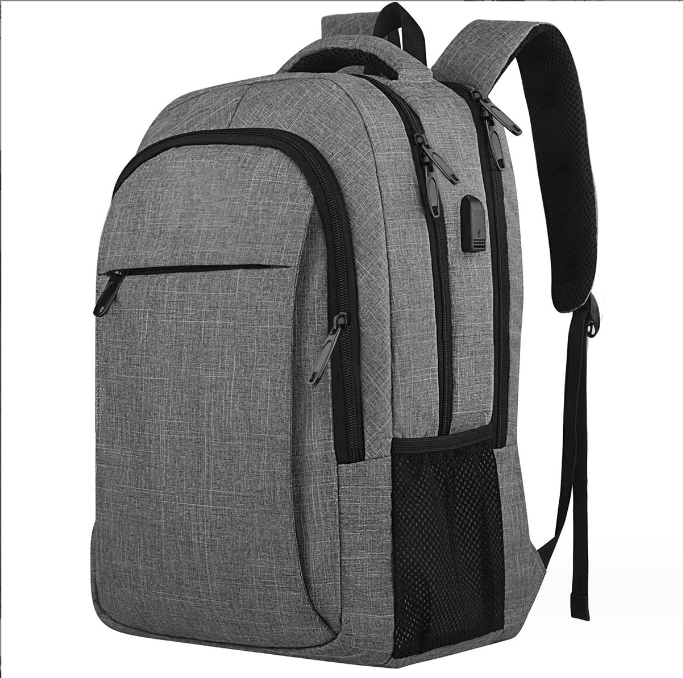 Stylish laptop backpack with in-built charging port - Sama Homes - Image 2