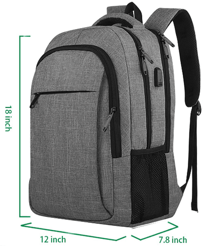 Stylish laptop backpack with in-built charging port - Sama Homes