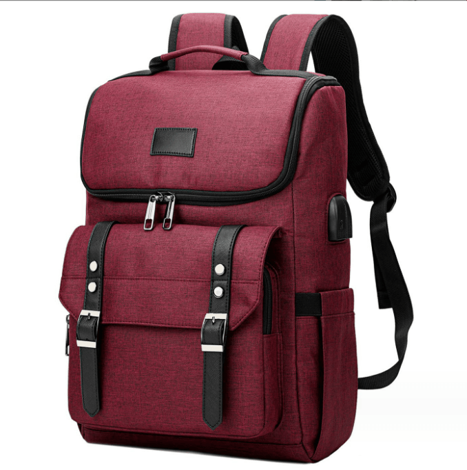 Laptop Backpack with inbuilt charging port for men and women - Sama Homes - Image 3