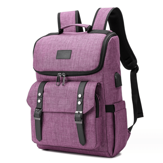 Laptop Backpack with inbuilt charging port for men and women - Sama Homes - Image 5