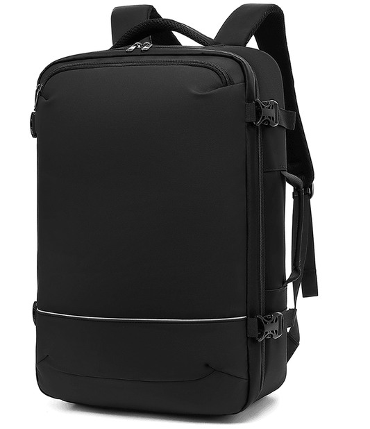 Premium black laptop travel backpack - Sama Homes