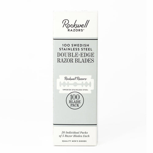 Rockwell Double-Edge Blades - 100-Pack