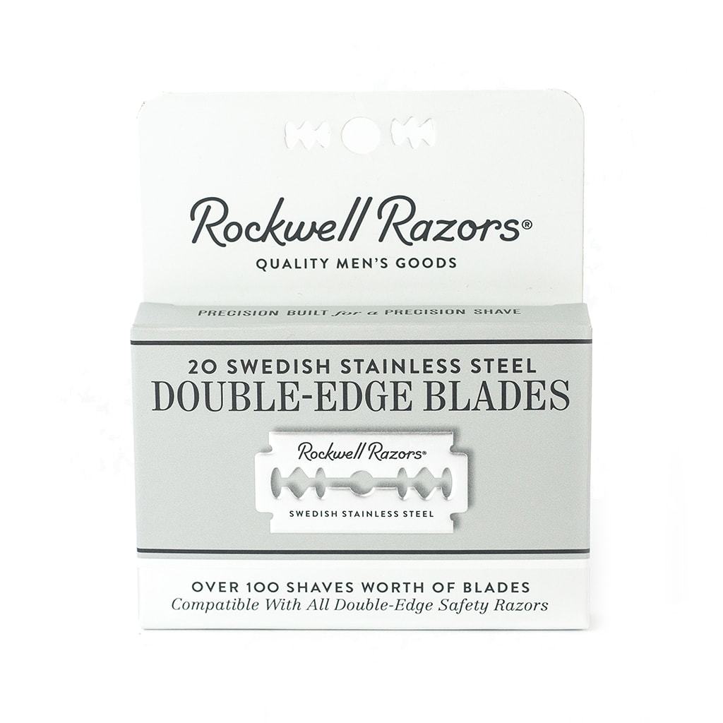 Rockwell Double Edge Blades - Package Of 20 Blades