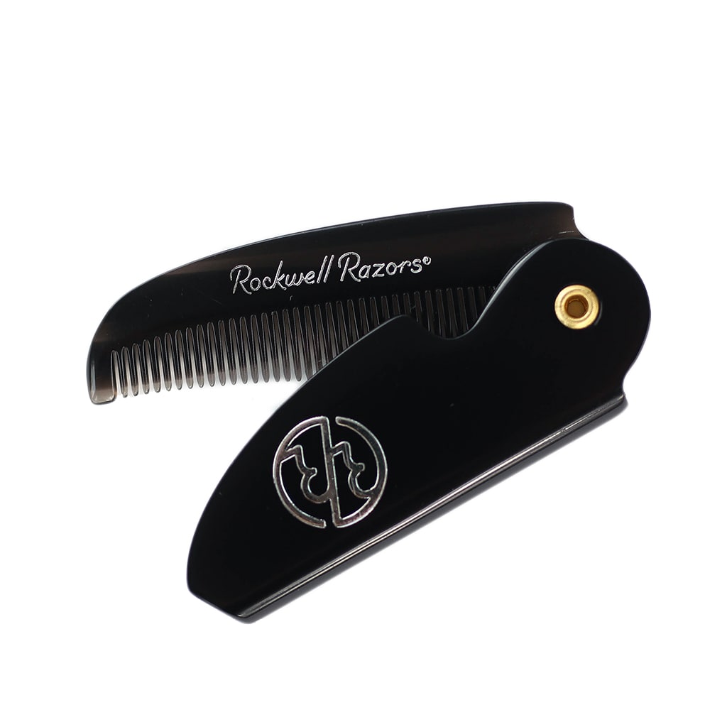 Rockwell Folding Moustache Comb - Image 3