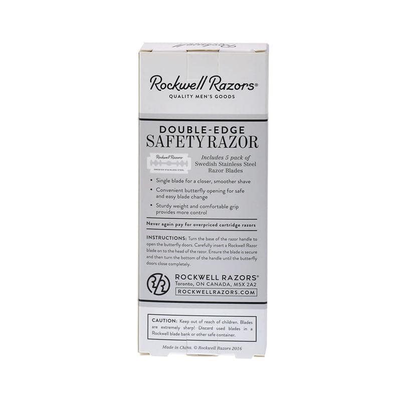 Rockwell R1 DE Safety Razor - Gunmetal - Image 3