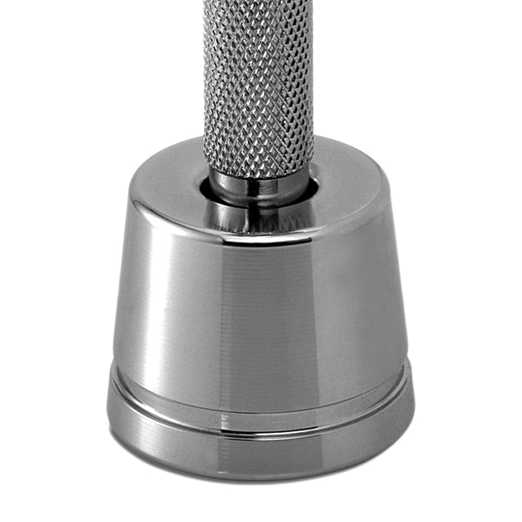 Rockwell Inkwell Razor Stand - Gunmetal Chrome - Image 2