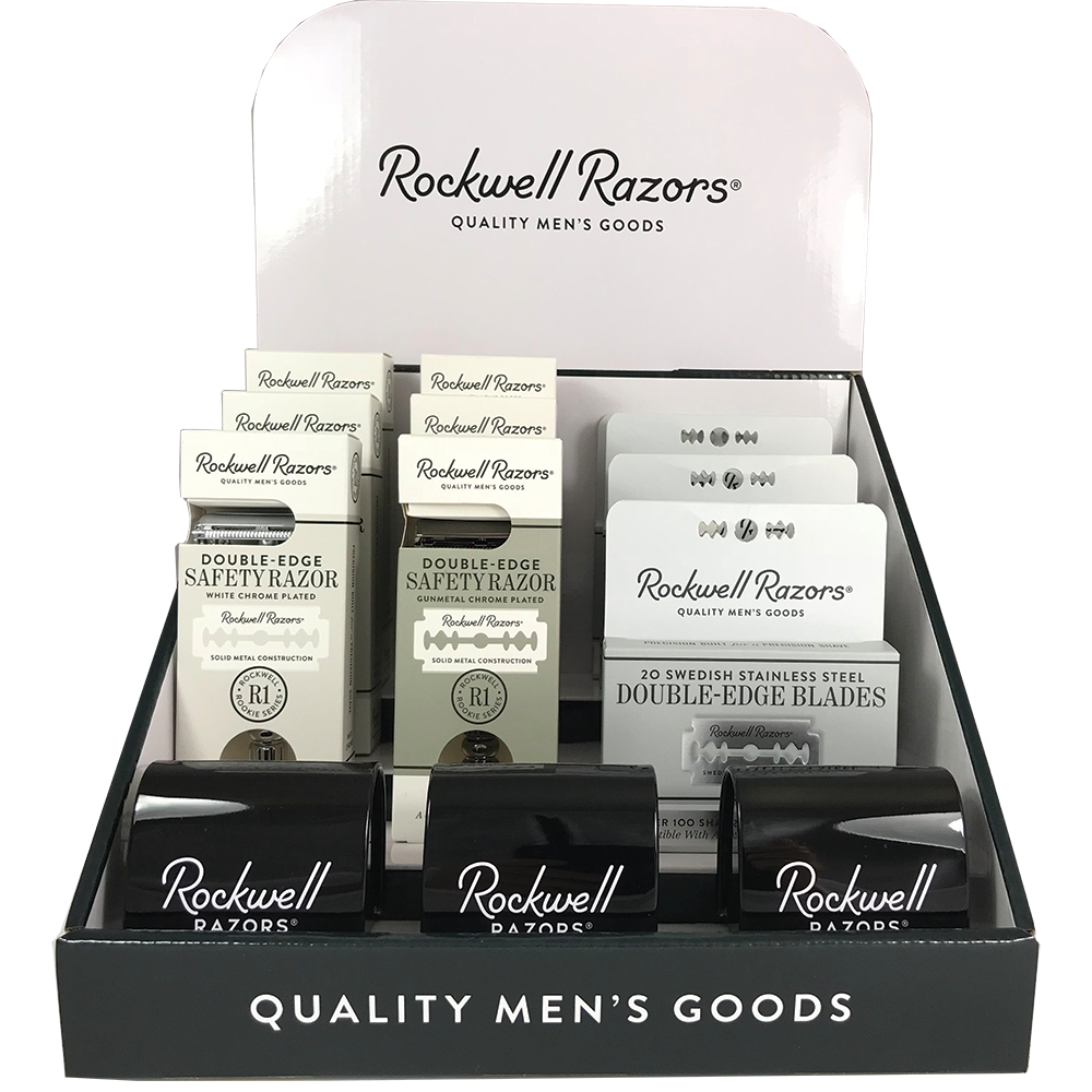 Rockwell Razors Rookie Value Bundle Shave Hardware Display - Eco-friendly - Sama Homes