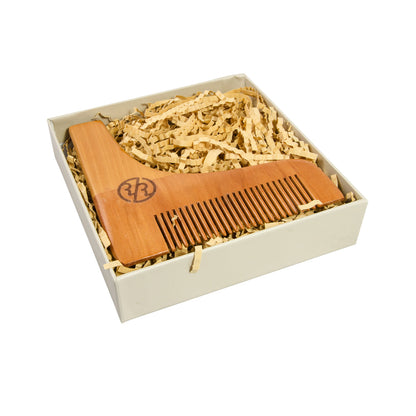 Rockwell Beard Shaper & Comb in Natural Pear Wood by Rockwell - Beard Care (View 2)