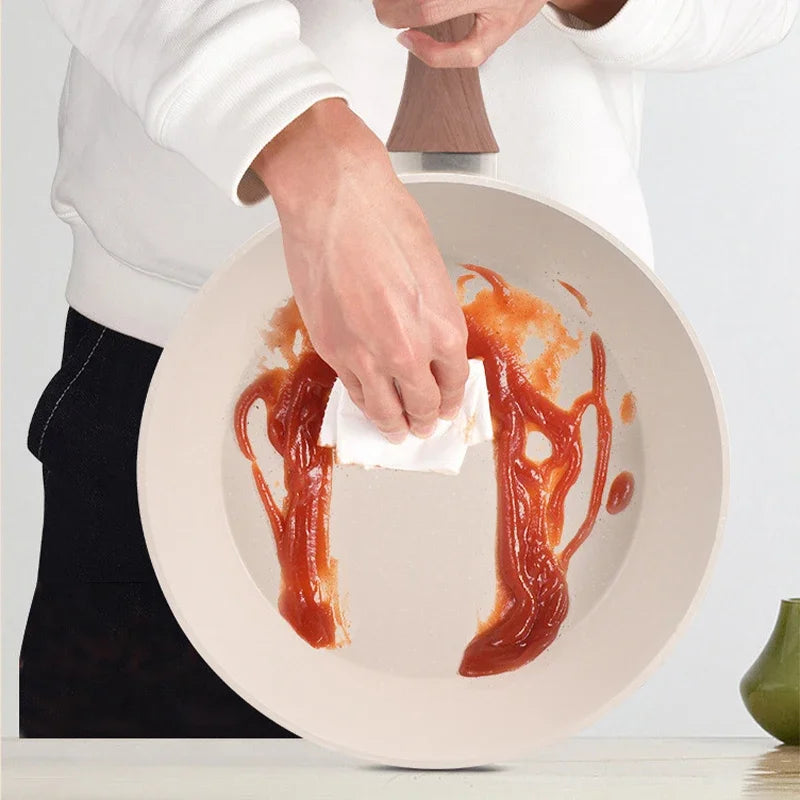 Non-Stick Pan Saucepan Frying Pan Wok Pan Home Steak Skillet Pancake Fried Induction Cooker Gas Stove Special Kitchen Cookware