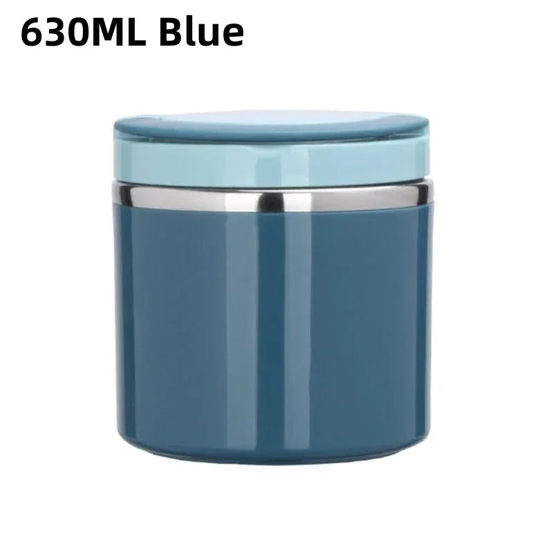 Stainless Steel Food Thermal Jar Vacuum Cup Soup Bowl Lunch Box with Handle Portable Sealed Bento Box Thermos Storage Containers – Image 15 - Image 15