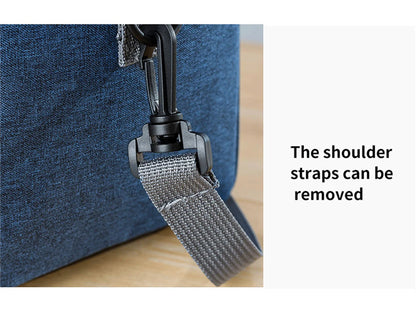 Portable Lunch Bag Food Thermal Box Waterproof Office Cooler Lunchbox With Shoulder Strap Insulated Case