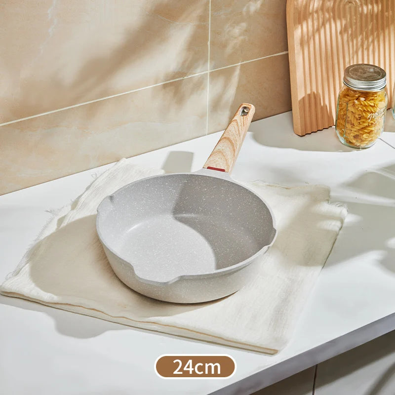 GIANXI Nonstick Pan Multifunctional Aluminum Alloy Coated With Medical Stone Wok Steak Egg Pancake Pot Set Kitchen Utensils - Image 31