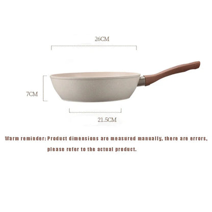 Non-Stick Pan Saucepan Frying Pan Wok Pan Home Steak Skillet Pancake Fried Induction Cooker Gas Stove Special Kitchen Cookware