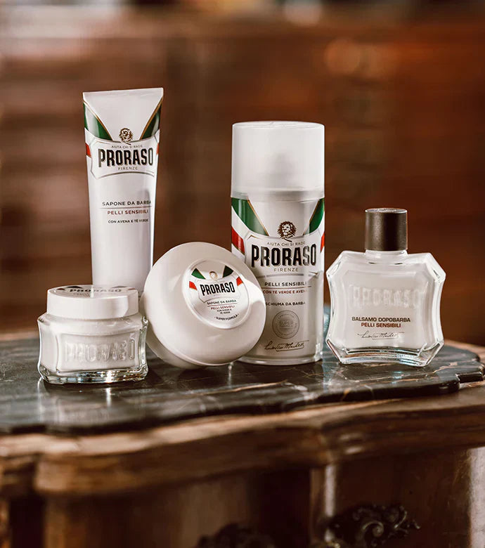 Proraso Aftershave Balm Sensitive Skin with Green Tea and Oatmeal 100ML - Image 4