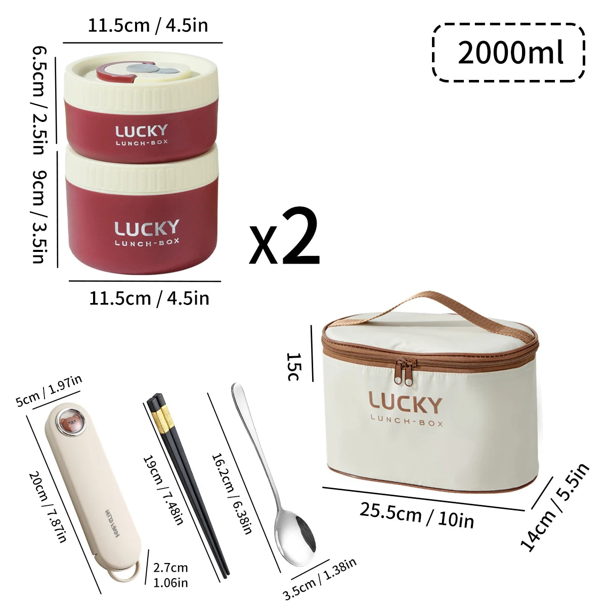 WORTHBUY Portable Sealed Thermal Lunch Box For Kids Stackable Microwave 304 Stainless Steel Bento Box Insulated Food Container – Image 34 - Image 34