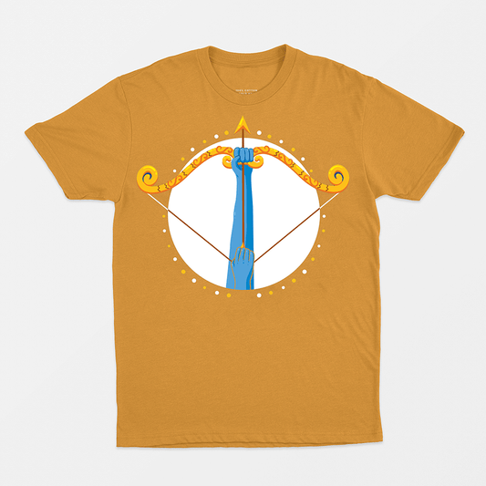 Lord Ram bow Printed 100% cotton T-shirt - Sama Homes