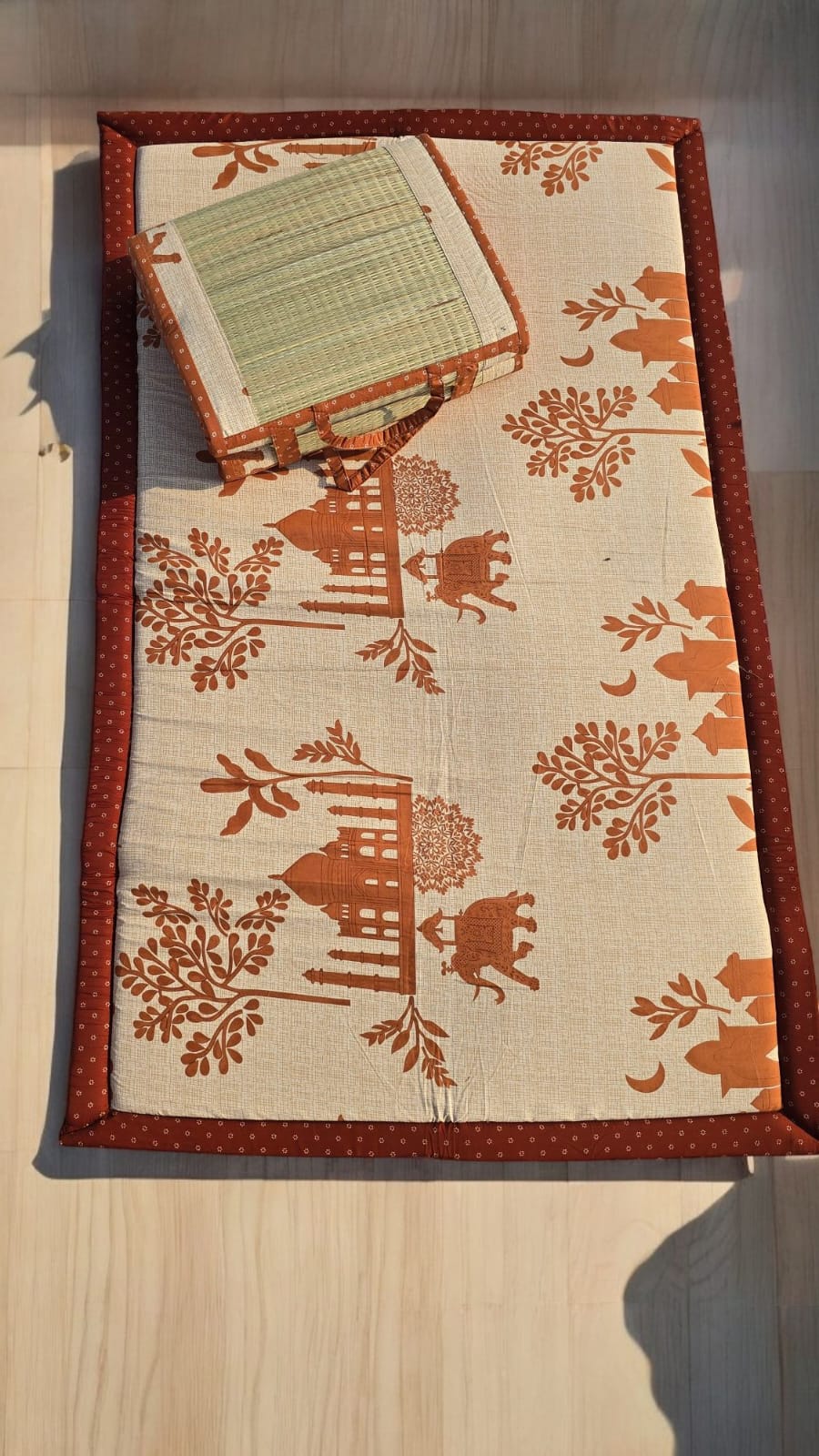 Durable Floor Mat for Home| Easy-to-Clean Lightweight Mat| Foldable Mat for Indoor & Outdoor Use - Eco-friendly - Sama Homes