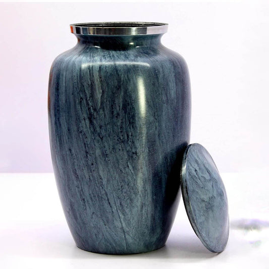 Aluminum Urn with Classic Stone Finish