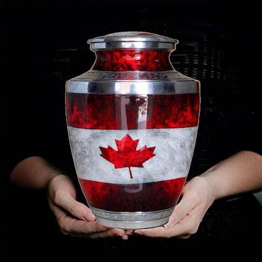 Aluminum Canadian Urn | Ritual & Decorative Pot
