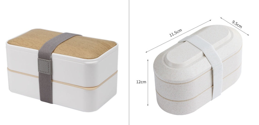 Double-Layer Insulated Lunch Box Lunch Box Student Lunch Box – Image 10