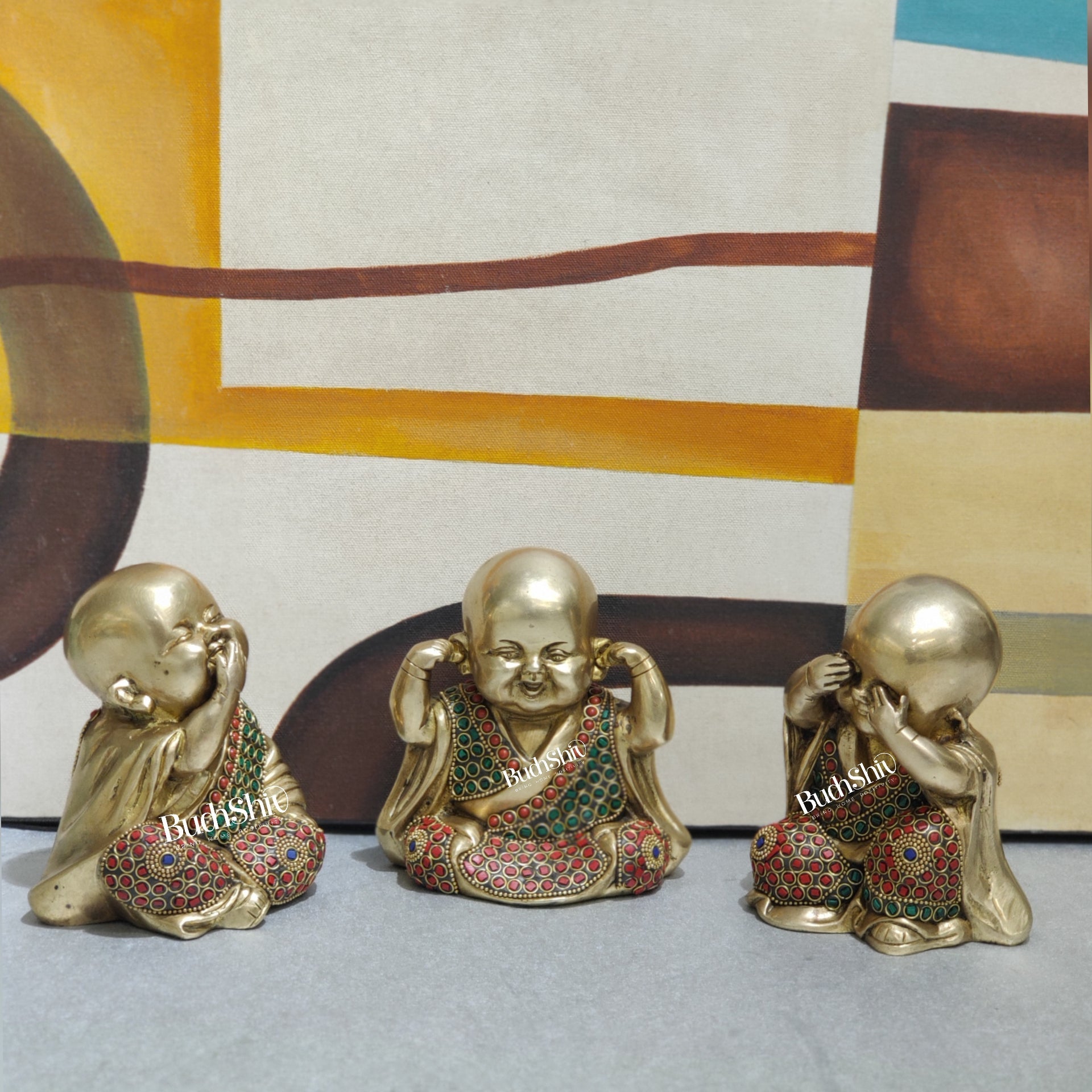 Image of | | Premium Brass & Wood Decor | Sama Homes - Image 6