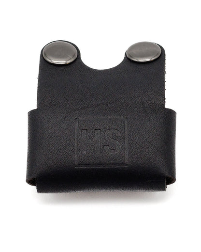 Henson Razor Black Leather Head Cover – Genuine Leather Protection