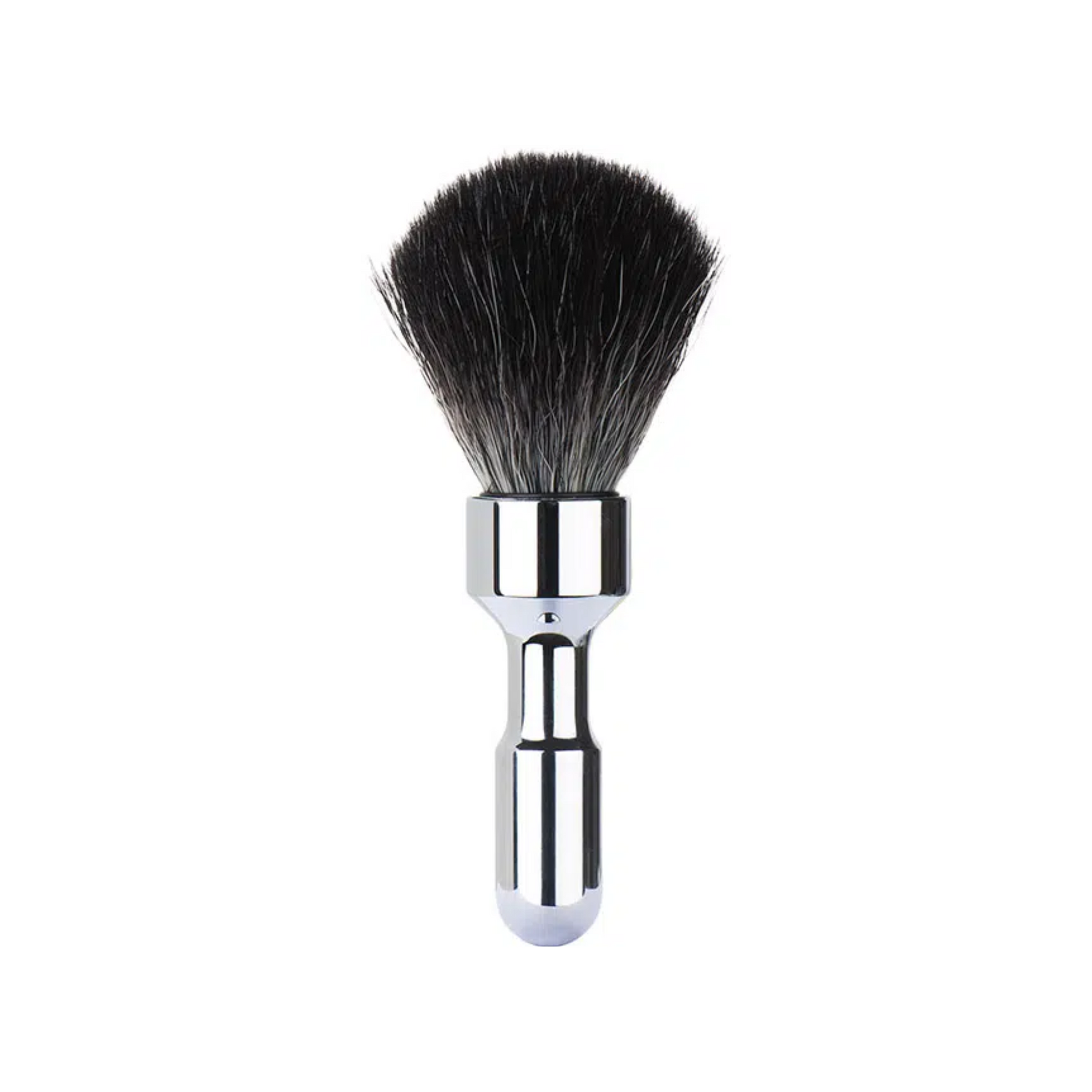 MERKUR Shaving Brush 1701 with Vegan Synthetic Hair in Bright Chrome - Eco-friendly - Sama Homes