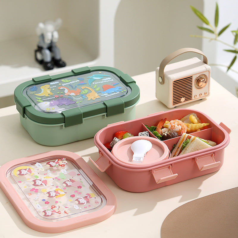 Cartoon Compartment Heating Lunch Box – Image 3 - Image 4
