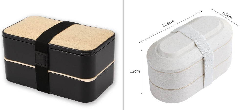 Double-Layer Insulated Lunch Box Lunch Box Student Lunch Box – Image 7