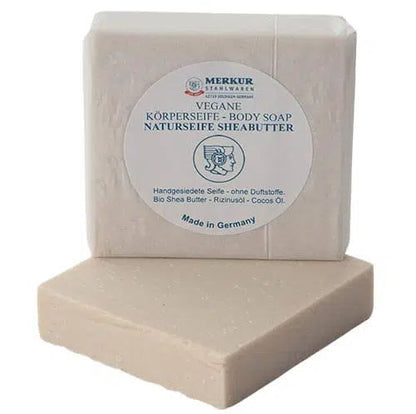 Merkur Vegan Body Soap 100g - Shea Butter & Natural Oils by Merkur - Shave Soaps (View 2)