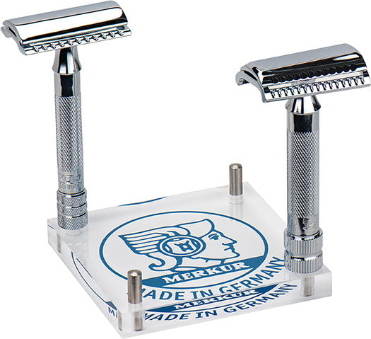 MERKUR Logos as a Stand by Merkur - Double Edge Safety Razors