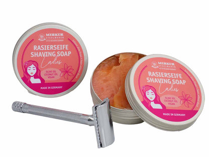 Merkur Shaving Soap - Creme LADIES, 100gr by Merkur - Shave Soaps (View 4)